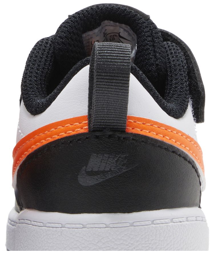 Nike Court Borough Low 2 TD White Black Orange