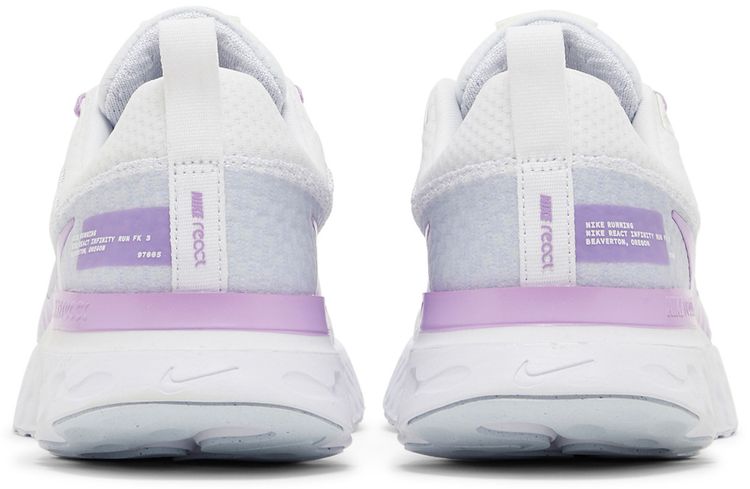 Nike Wmns React Infinity Run Flyknit 3 Grey Rush Fuchsia