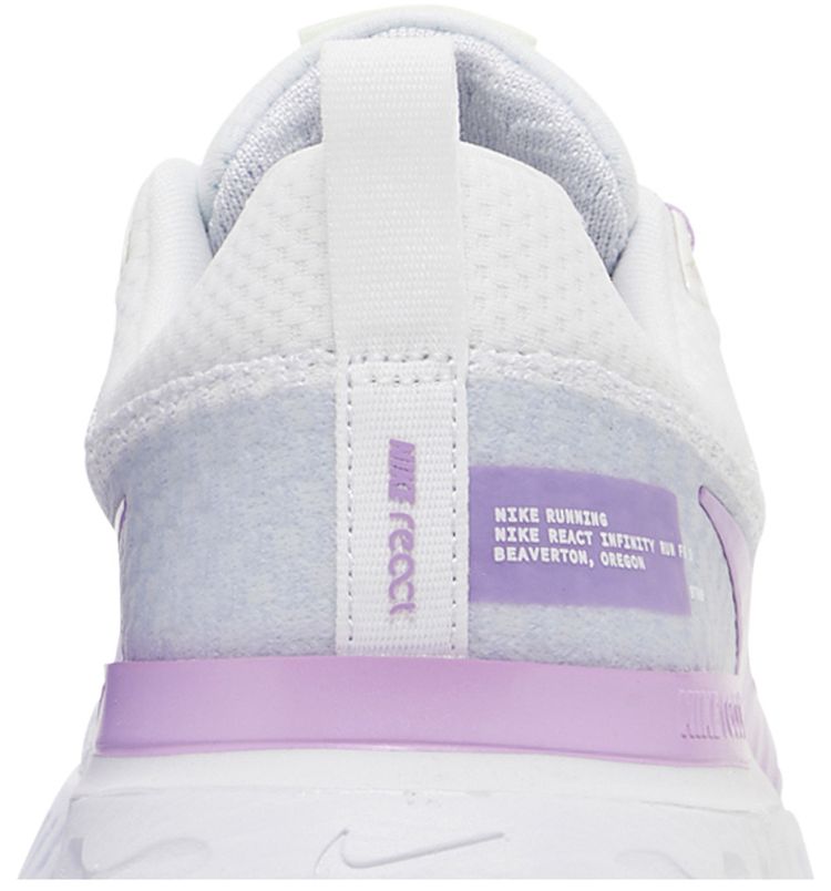 Nike Wmns React Infinity Run Flyknit 3 Grey Rush Fuchsia