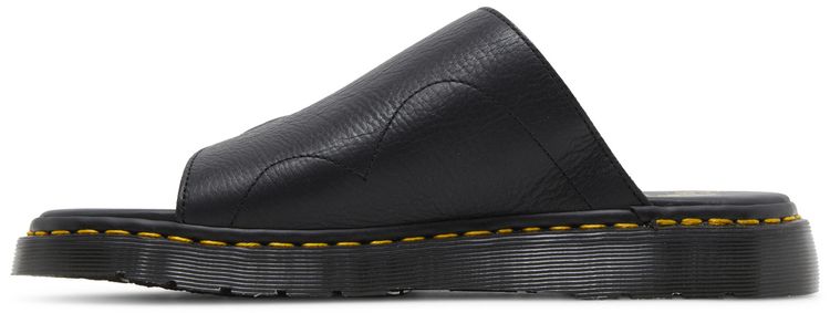Dr Martens Dayne Made in England Leather Slide Sandals Black