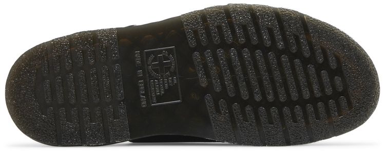 Dr Martens Dayne Made in England Leather Slide Sandals Black