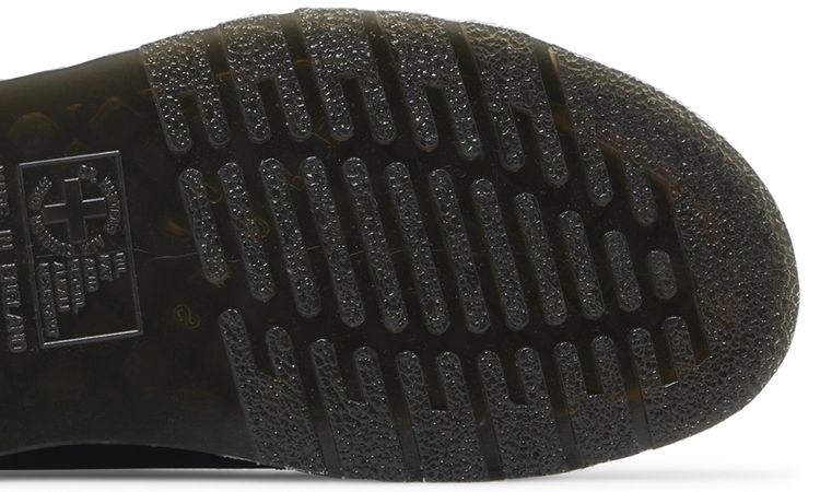 Dr Martens Dayne Made in England Leather Slide Sandals Black