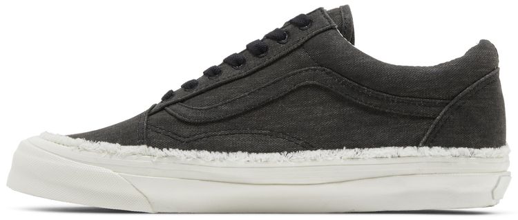 Vans OG Old Skool LX Raw Edge   Black