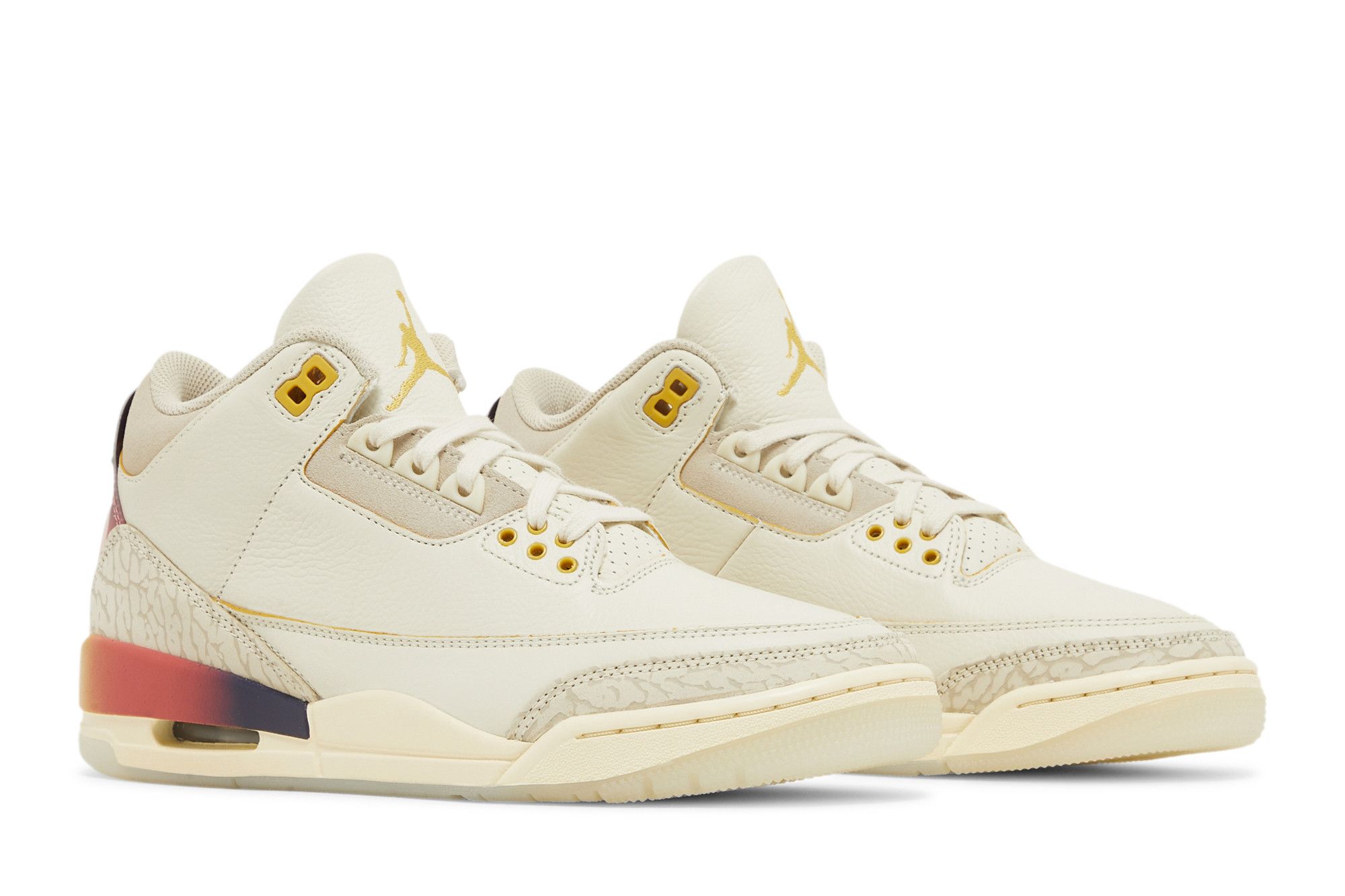 Jordan 3 yellow deals