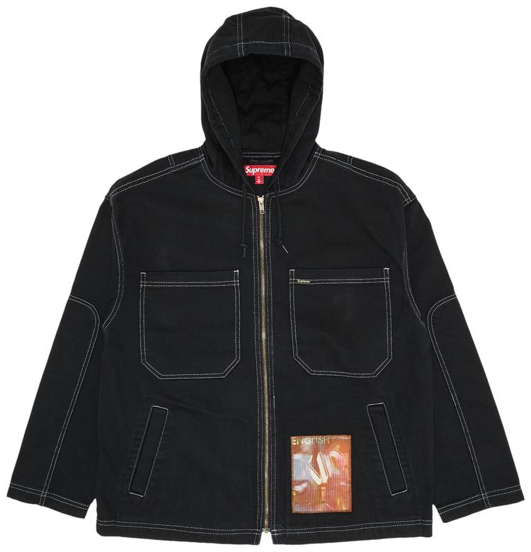 Supreme x Mark Leckey Dream English Kid Hooded Jacket Black