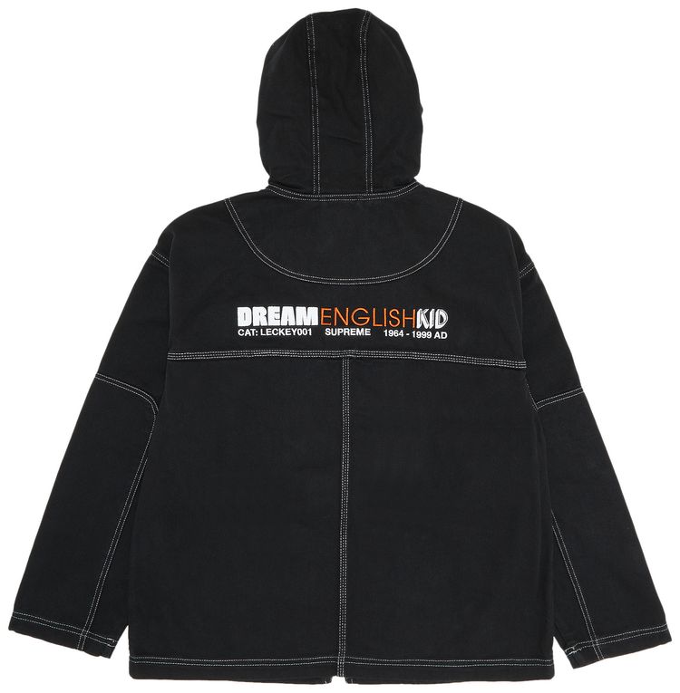 Supreme x Mark Leckey Dream English Kid Hooded Jacket Black