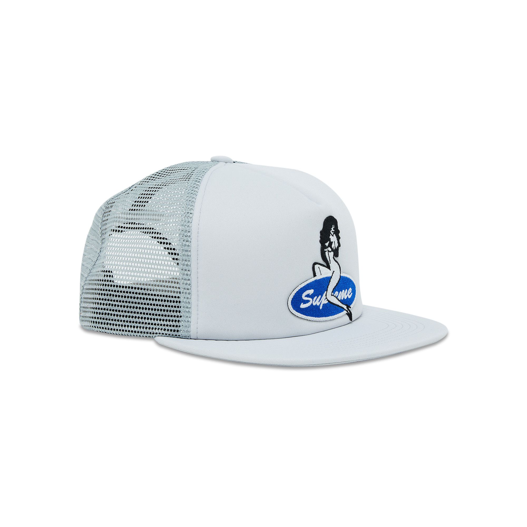 Buy Supreme Pin Up Mesh Back 5-Panel 'Grey' - FW23H109 GREY | GOAT