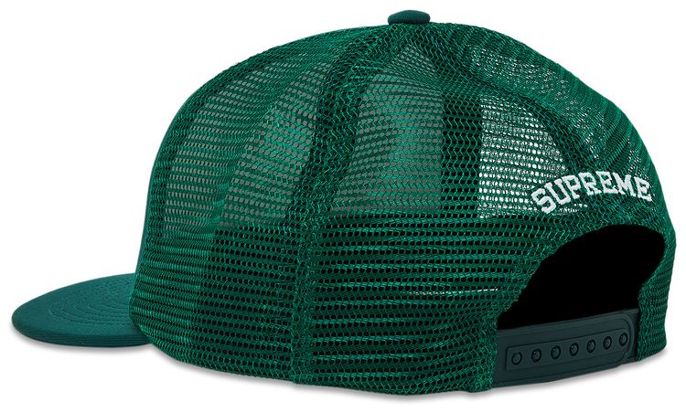 Supreme Pin Up Mesh Back 5 Panel Green