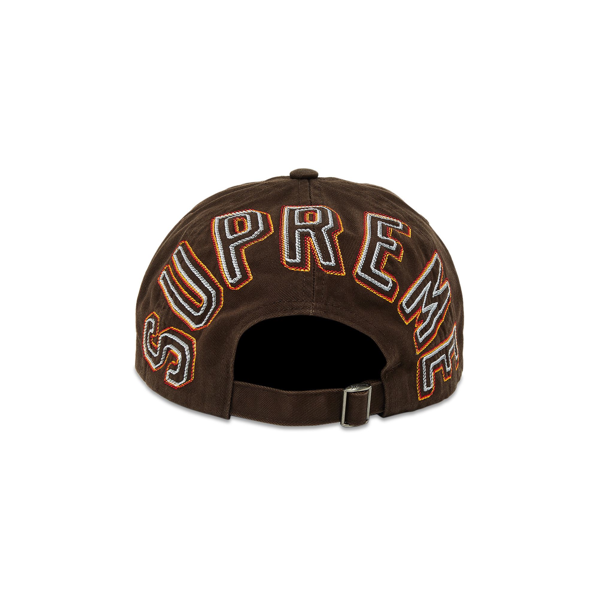 Buy Supreme Back Arc 6-Panel 'Brown' - FW23H27 BROWN | GOAT