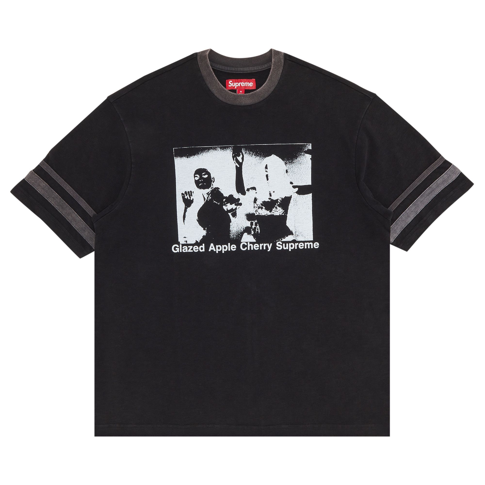 Supreme cherries sales tee black