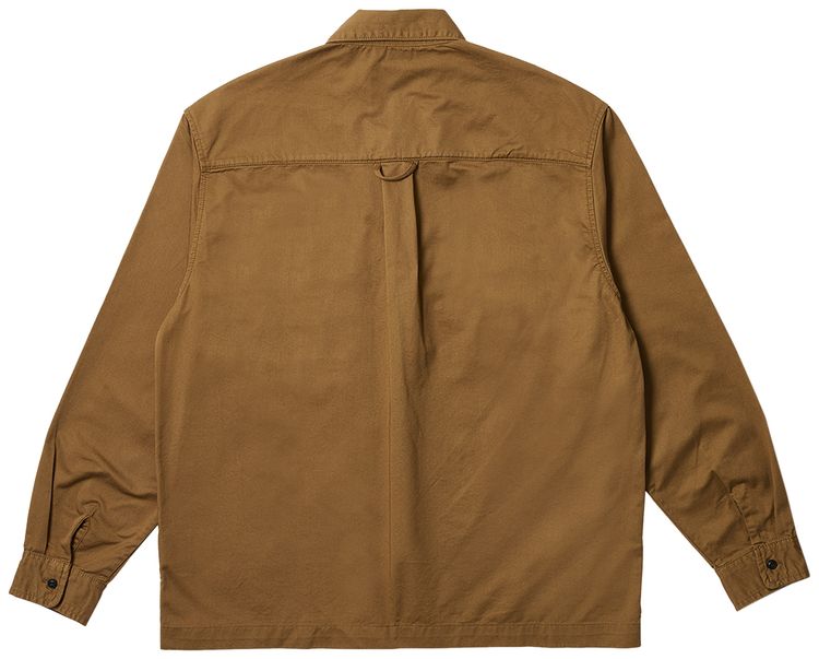 Carhartt WIP x Palace Long Sleeve Master Shirt Hamilton Brown