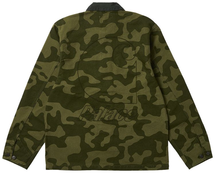 Carhartt WIP x Palace Michigan Coat Dollar Green Camo