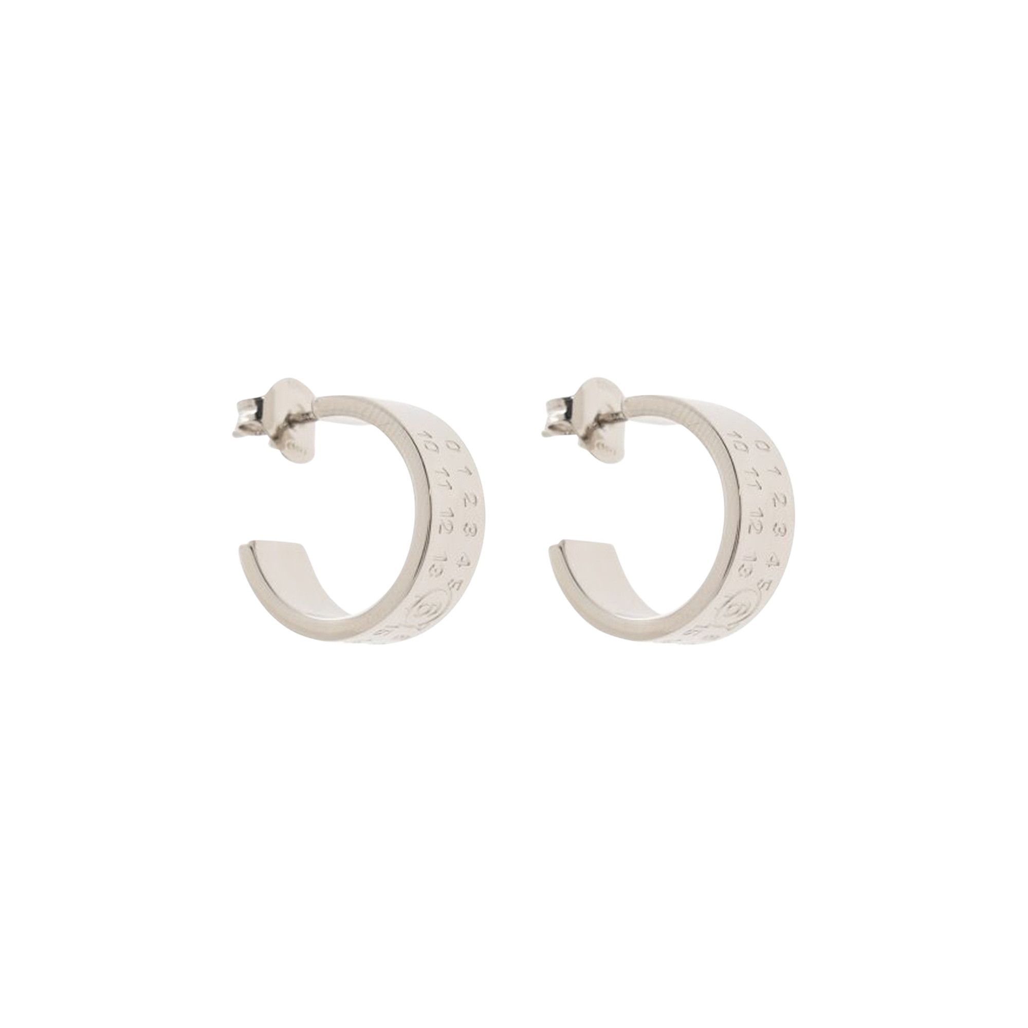 Buy MM6 Maison Margiela Earrings 'Polished Palladio