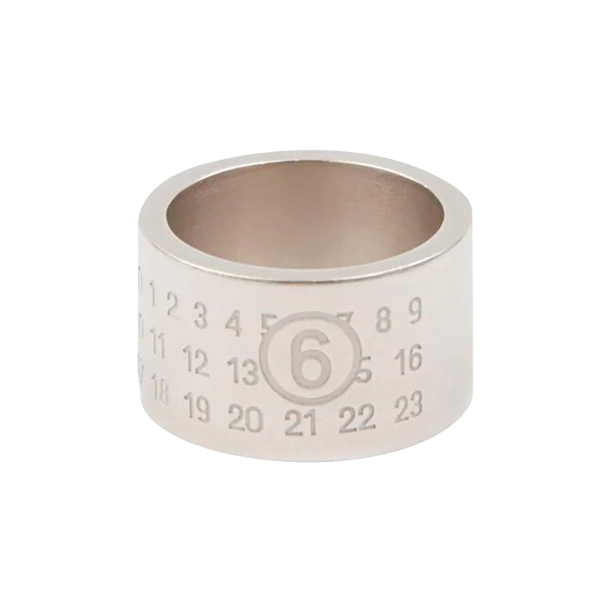 Buy MM6 Maison Margiela Ring 'Polished Palladio' - SM7UQ0044
