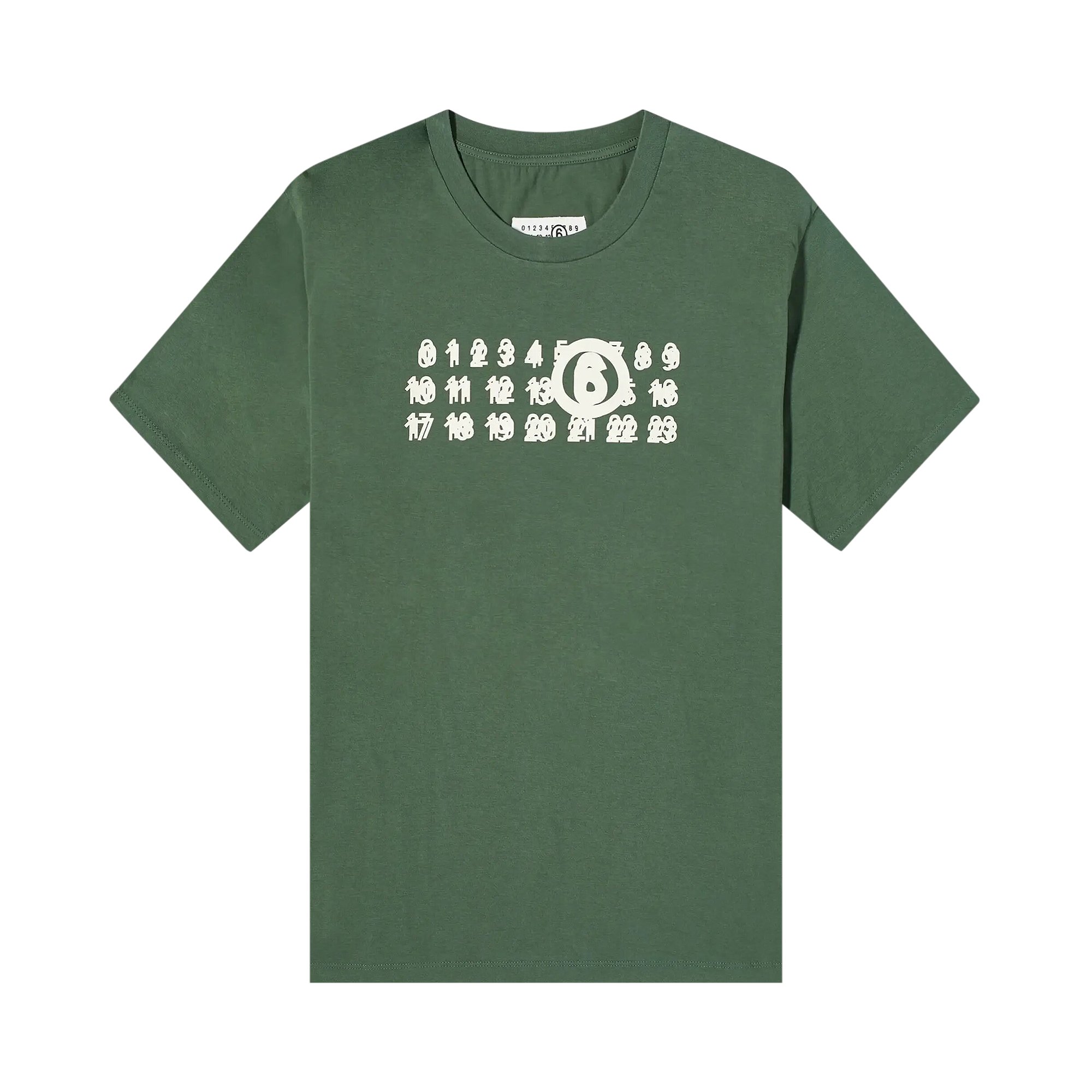 Buy MM6 Maison Margiela T-Shirt 'Green' - S62GD0176 S23588 630 | GOAT