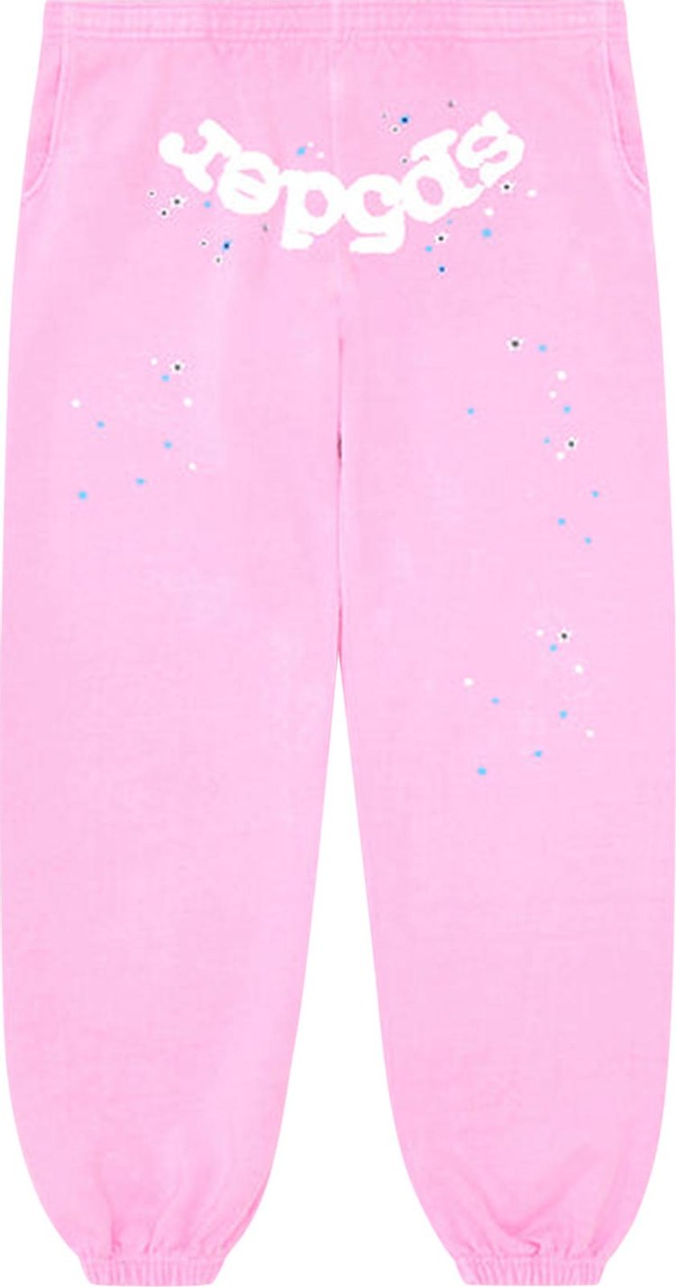 Sp5der OG Web Pink Sweatpants 'Pink