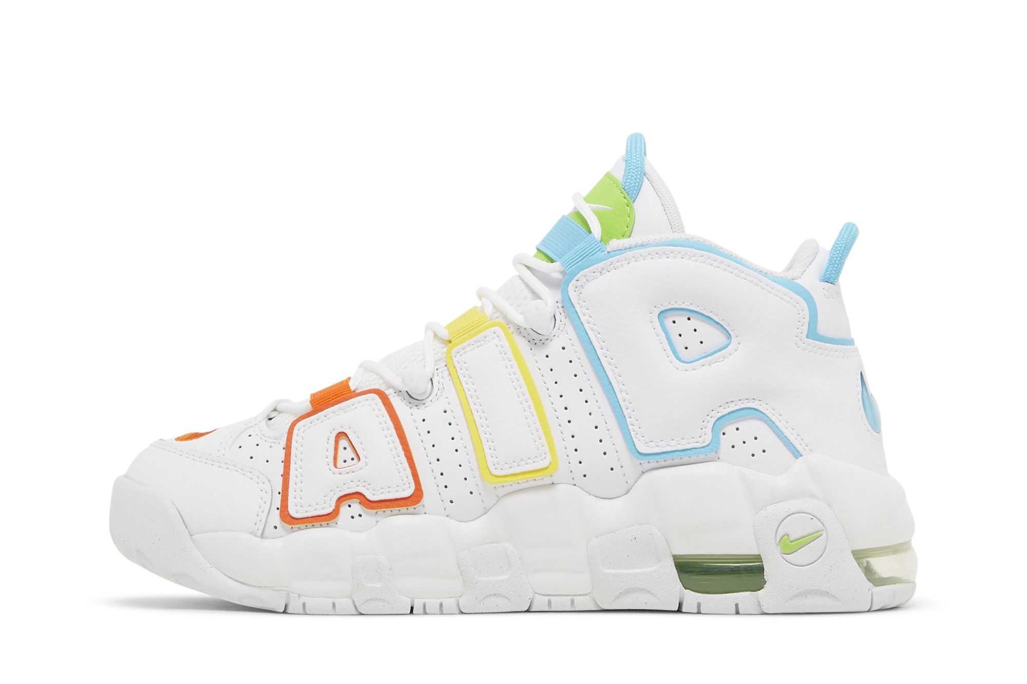 Buy Air More Uptempo GS White Rainbow FJ4624 100 GOAT