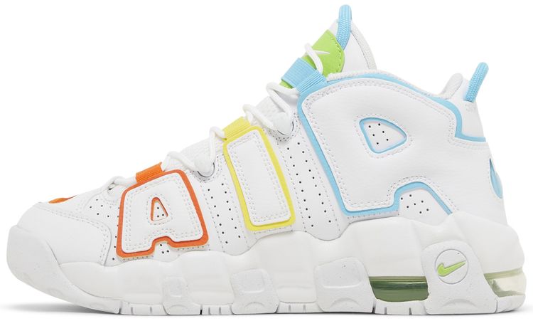 Nike Air More Uptempo GS White Rainbow