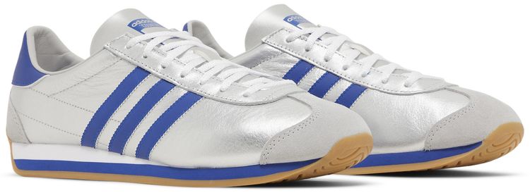 Adidas Country OG Matte Silver Bright Blue
