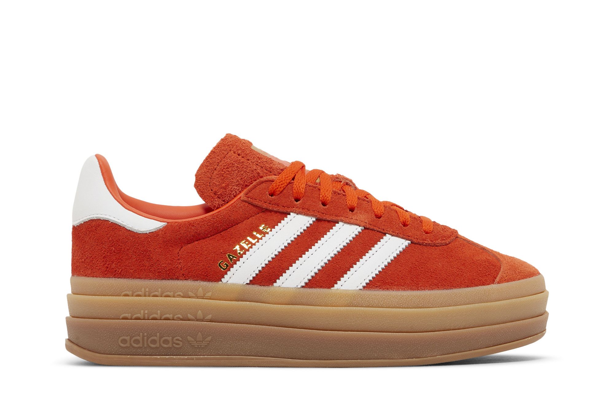 Adidas gazelle clearance super black orange