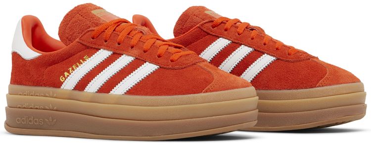 Adidas Wmns Gazelle Bold Collegiate Orange Gum