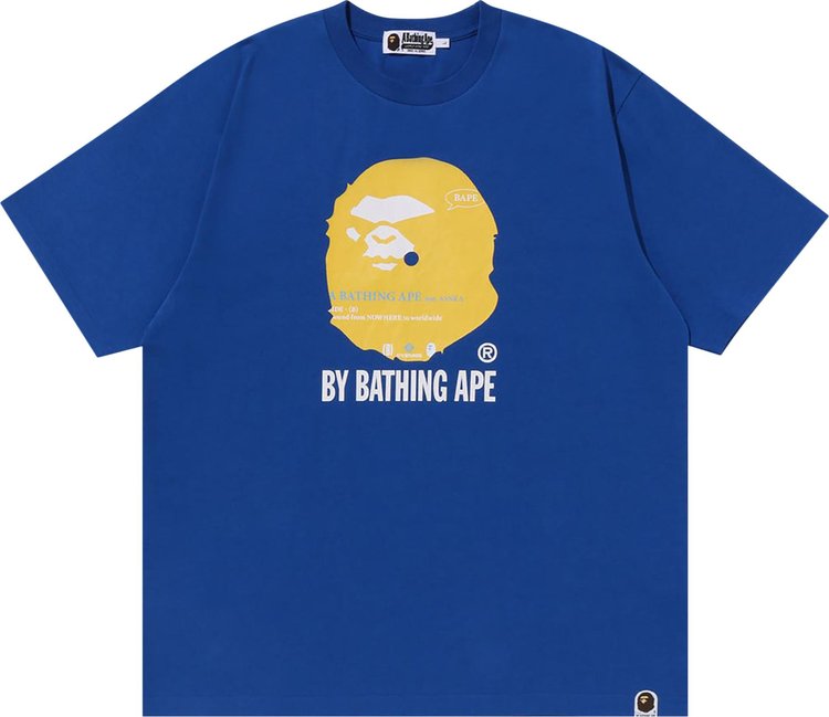 BAPE By Bathing Ape Relaxed Tee 'Blue'
