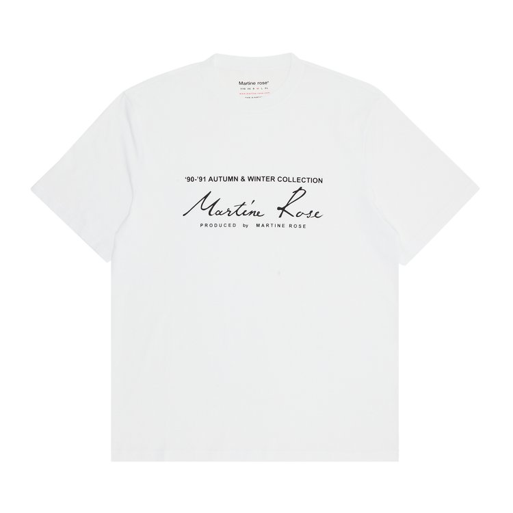 Martine Rose Classic Short-Sleeve T-Shirt 'White'