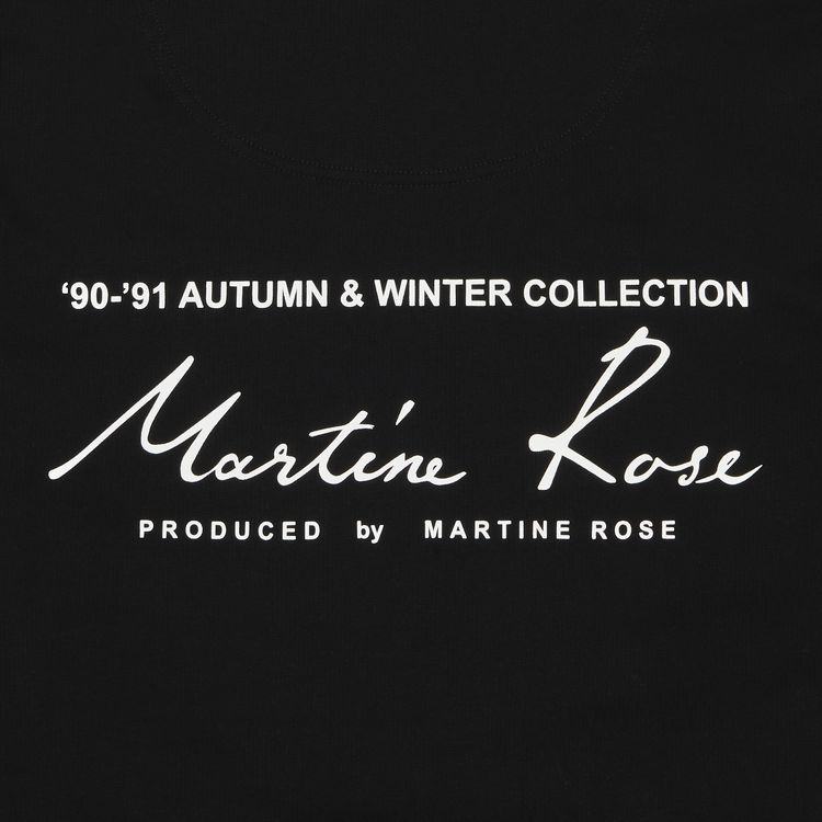 Martine Rose Classic Hoodie Black