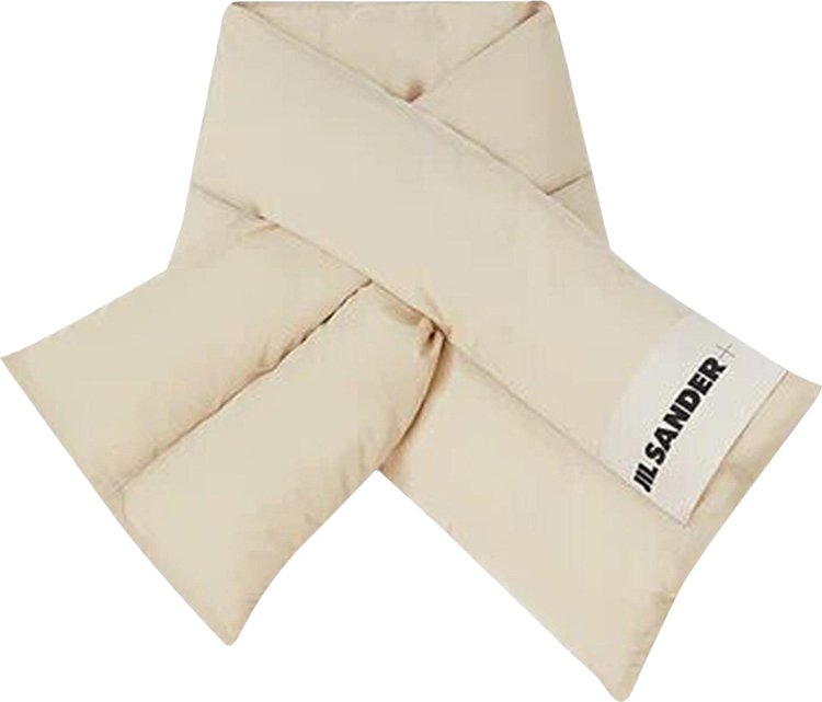 Jil Sander Down Scarf 'White'