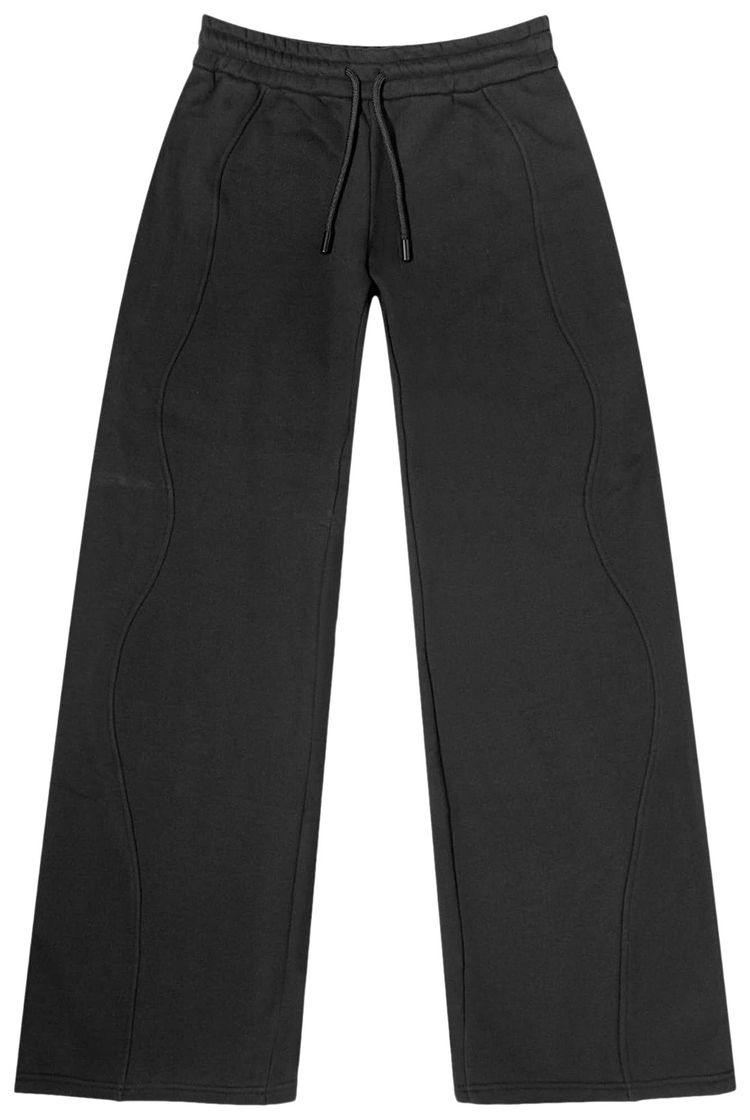 Off White Round Sweatpant Black