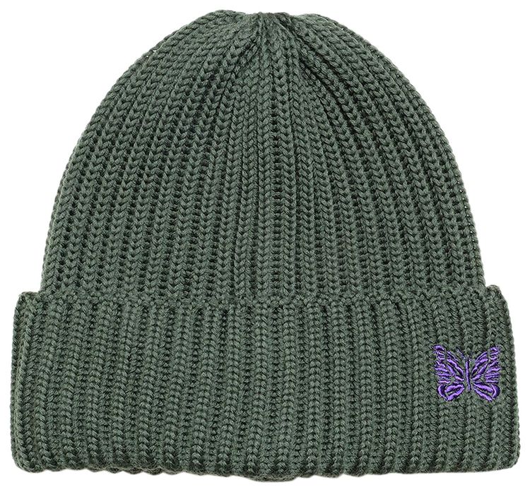 Needles Watch Cap Green