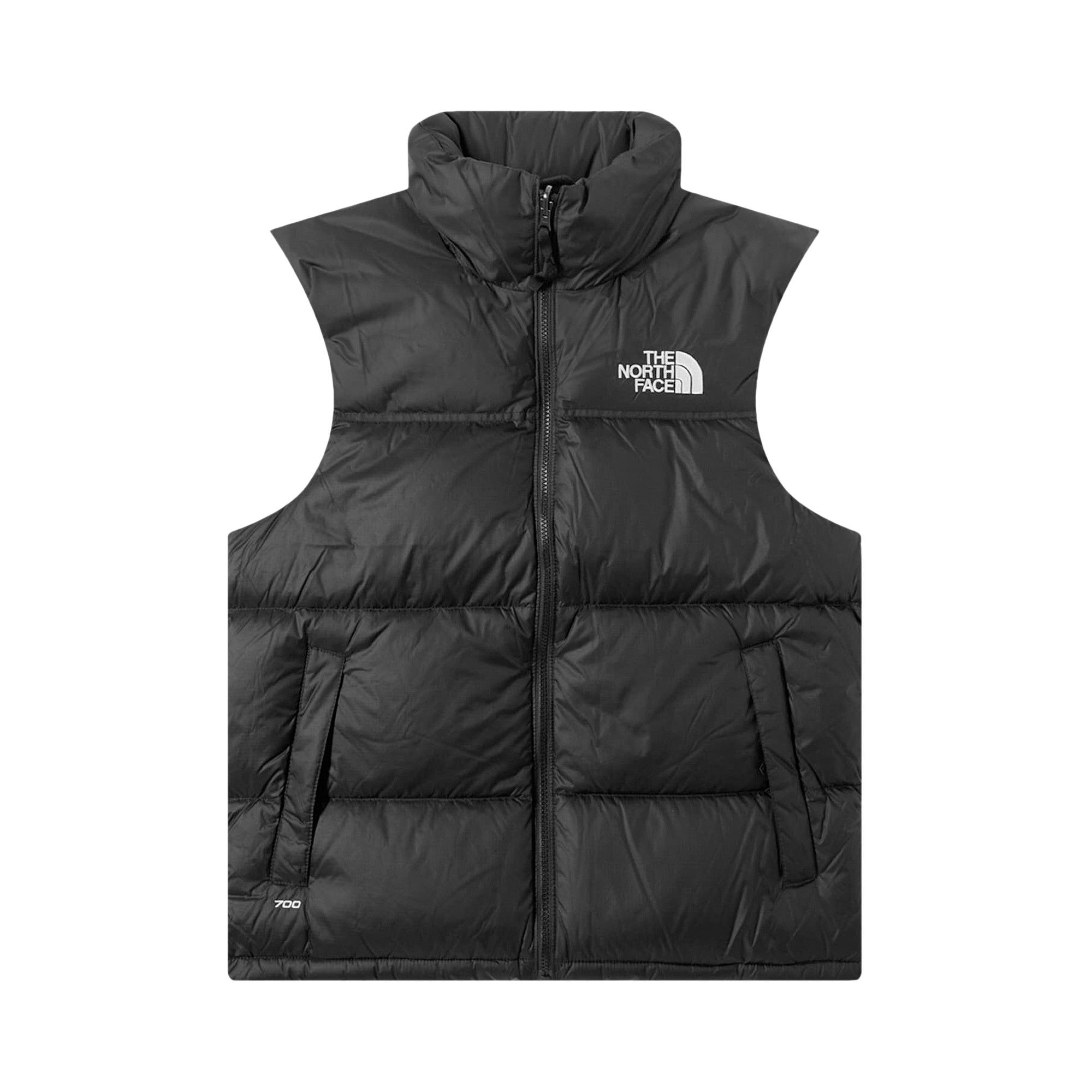 The north face 1996 retro nuptse vest in black best sale