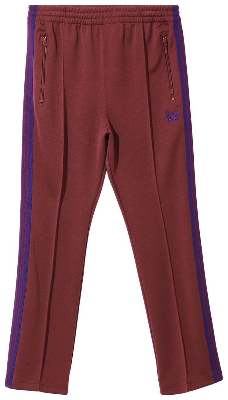 Needles Narrow Track Pants Wine