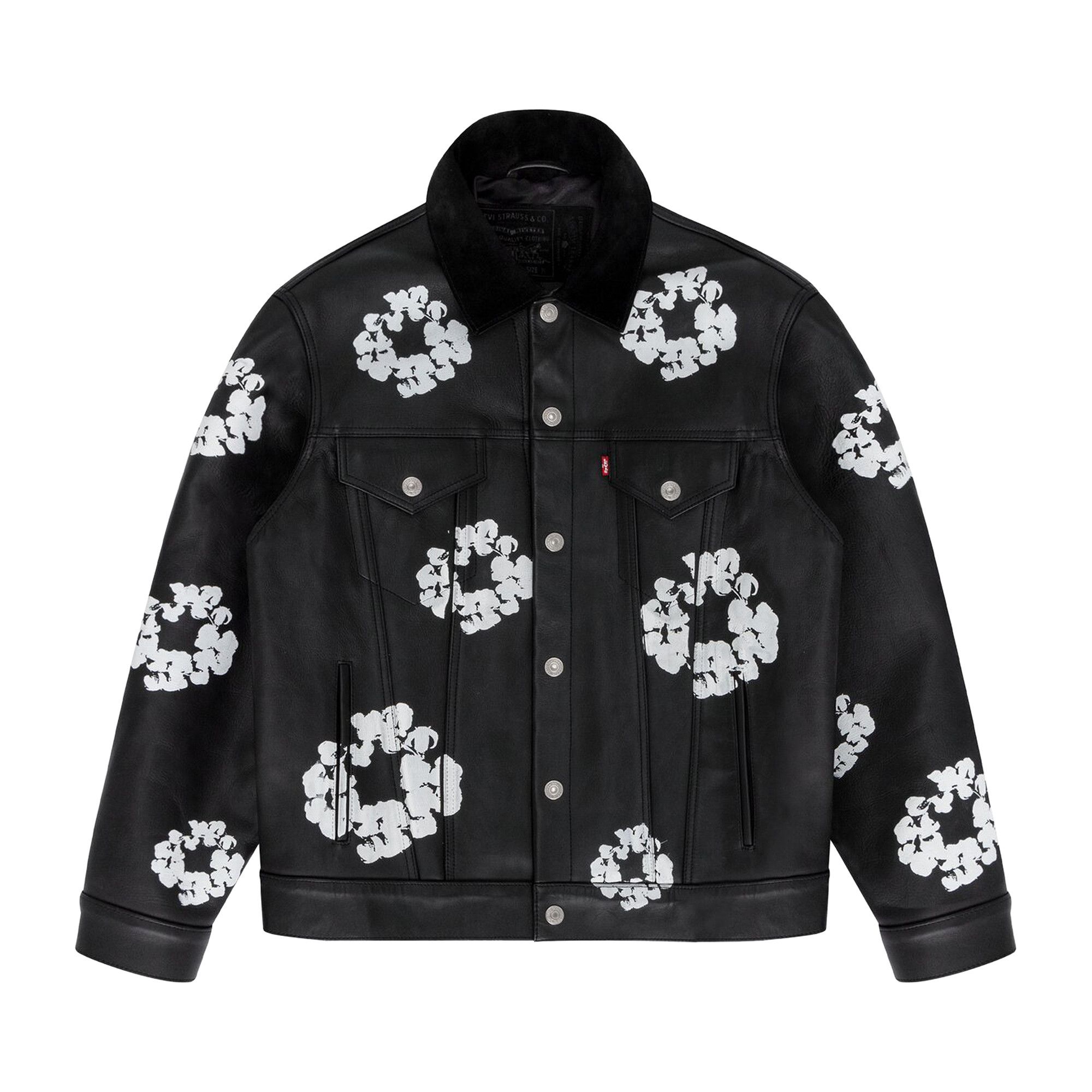 Buy Levi's x Denim Tear Leather Wreath Type III Jacket