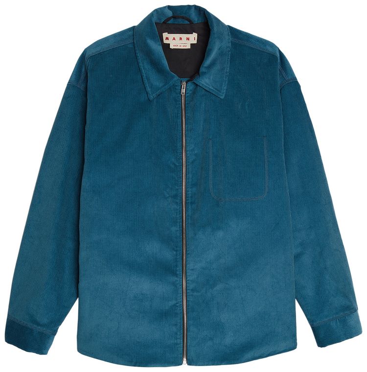Buy Marni Fine Wale Corduroy Oversized Jacket 'Royal' JUMU0147U1 UTC277 00B56 GOAT