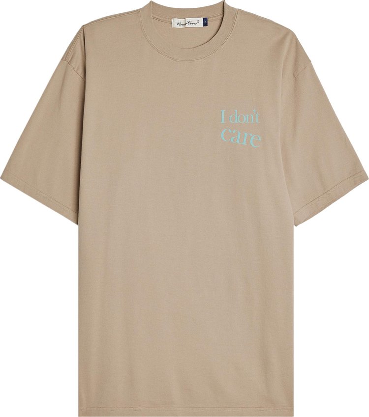 Undercover I Don't Care T-Shirt 'Beige'