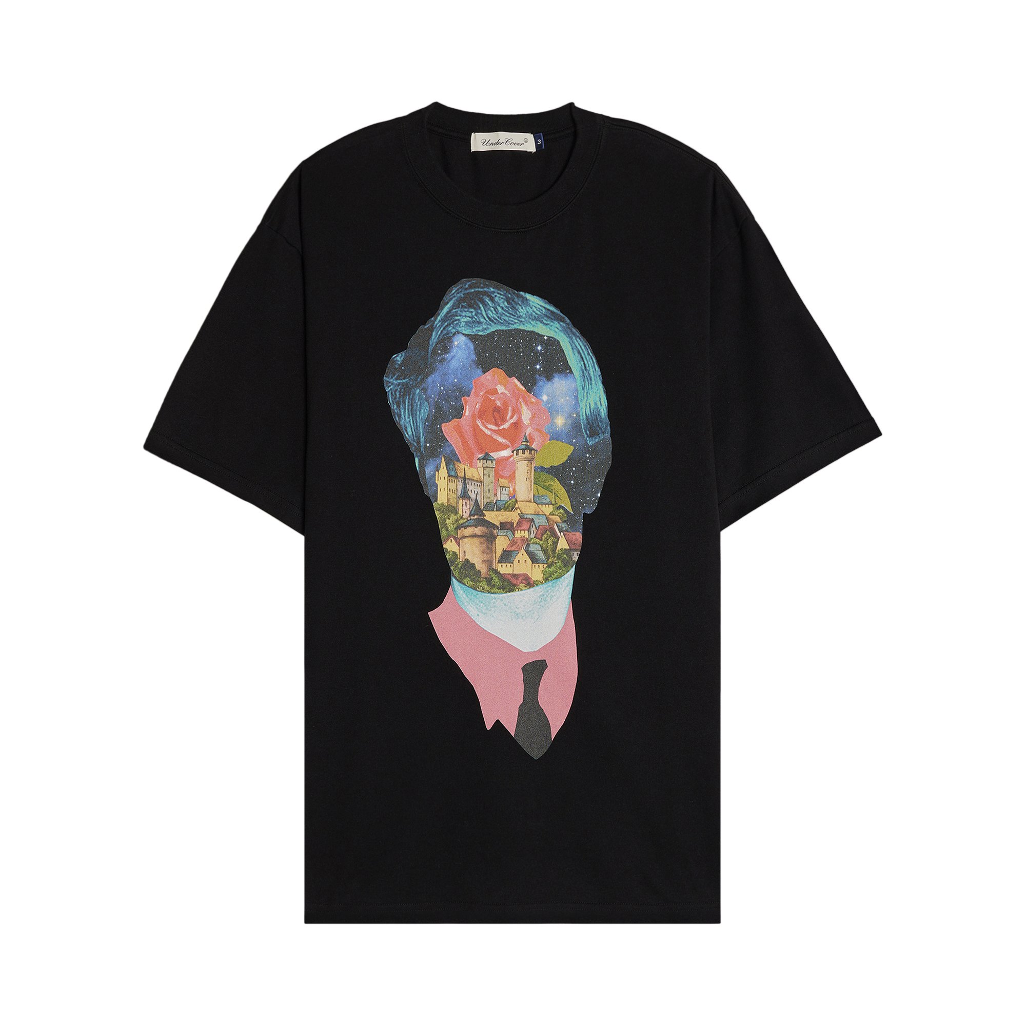 Buy Undercover Face Print T-Shirt 'Black' - UC2C3803 BLAC | GOAT CA