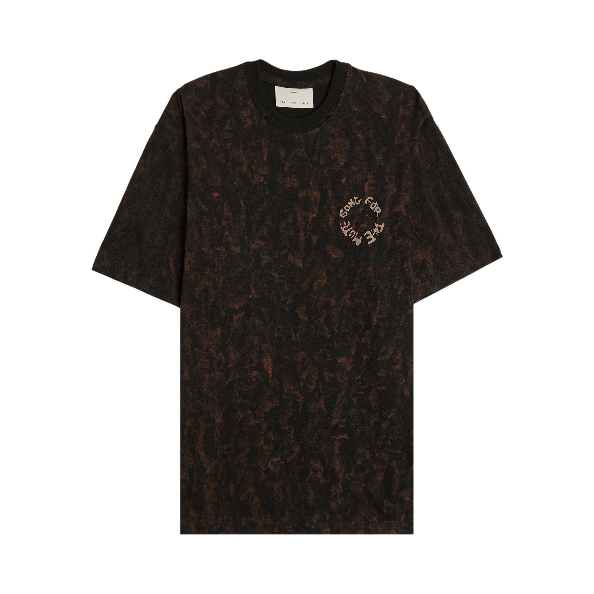 見事な創造力 Buy Song for the Mute Tie Dye Circle Oversized Tee 'Black トップス