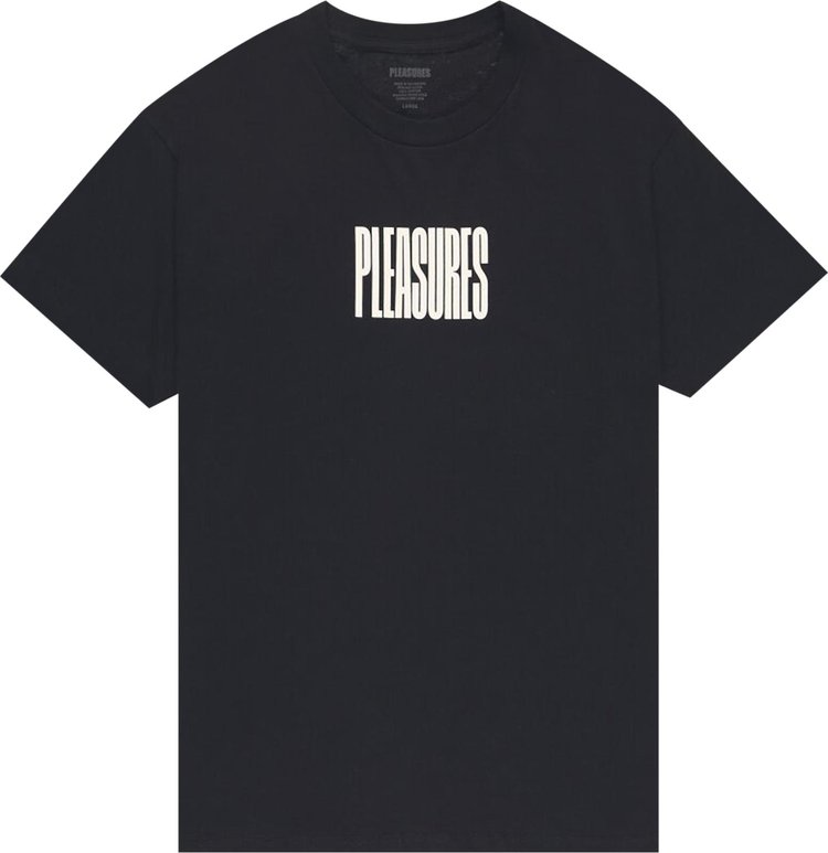 Buy Pleasures Master T-Shirt 'Black' - P23F046 BLAC | GOAT