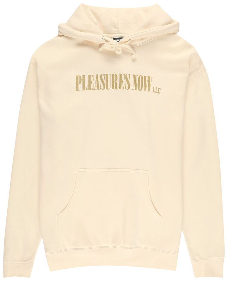 Pleasures Llc Hoodie Bone