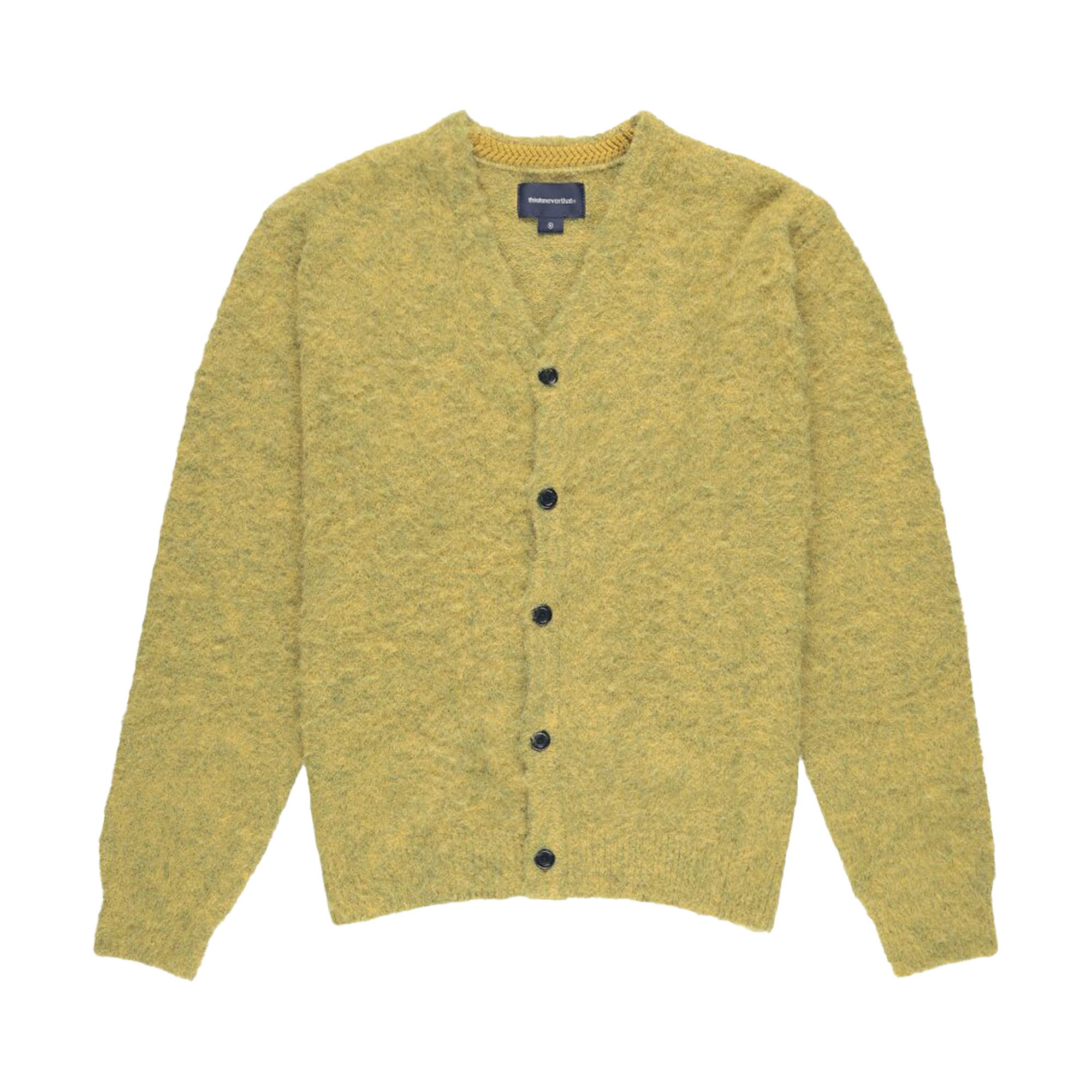 Hairy knit cardigan sales