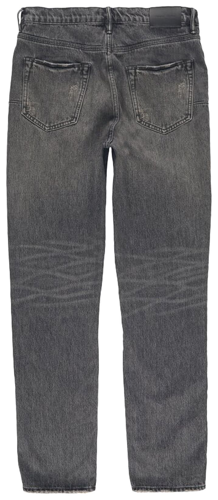PURPLE BRAND P005 Straight Black Vintage Blowout