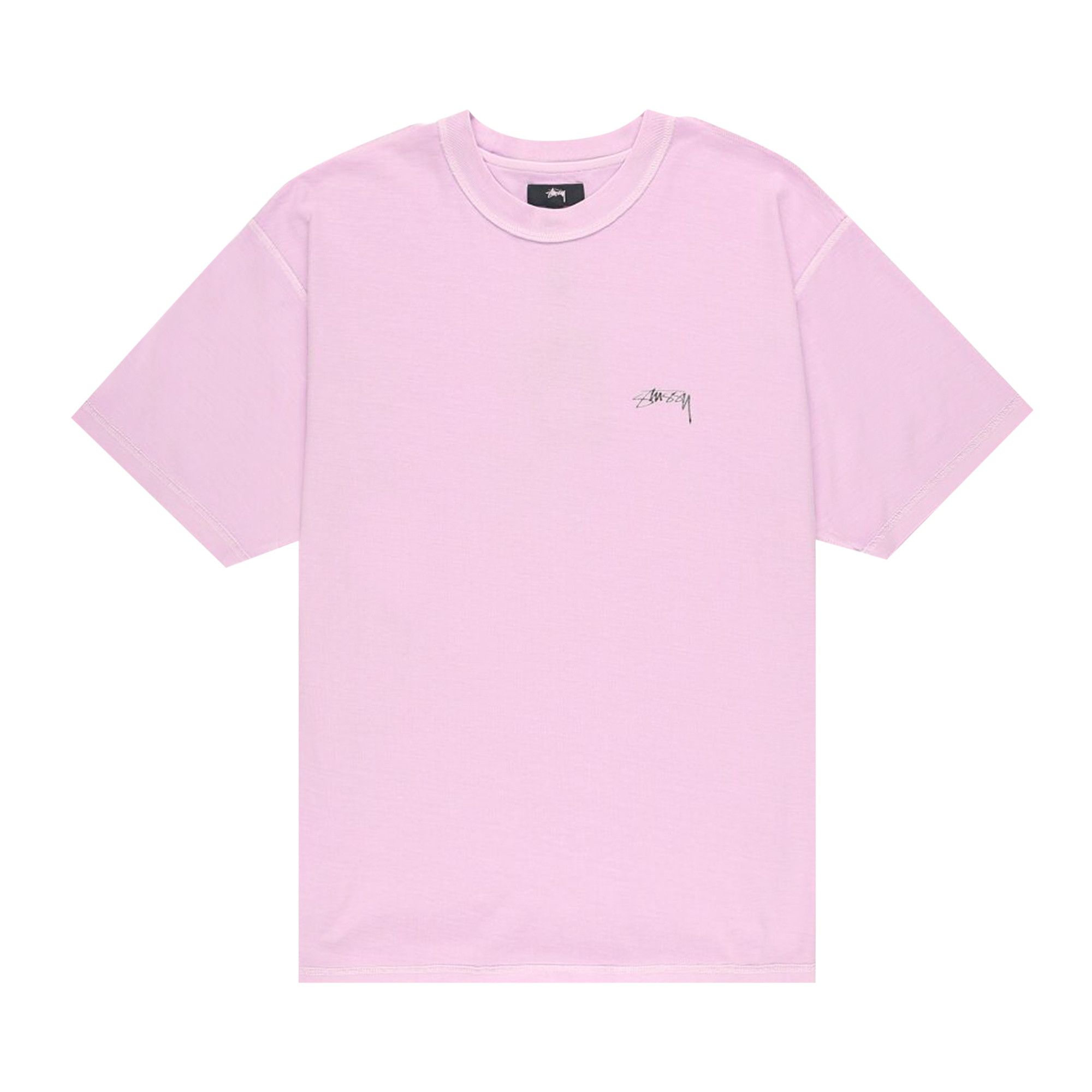 Buy Stussy Pigment Dyed Inside Out Crewneck T Shirt Lilac