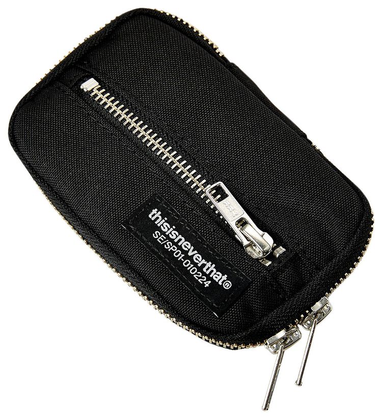 thisisneverthat Cordura Zip Wallet Black