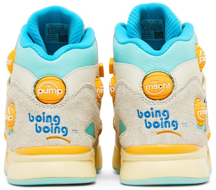 MSCHF x Pump Omni Zone IX Sunbleached