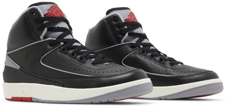 Air Jordan 2 Retro GS Black Cement