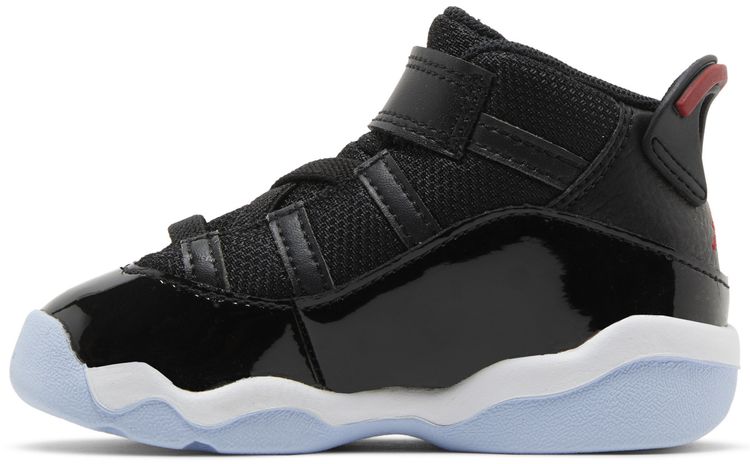 Air Jordan 6 Rings TD Black Gym Red