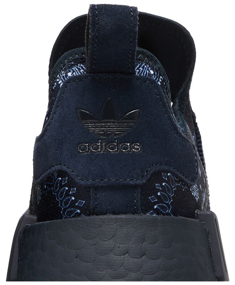 Neighborhood x NMD R1 Navy Paisley Bandana
