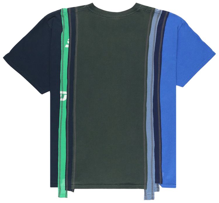 Needles College 7 Cuts Wide T Shirt Multicolor