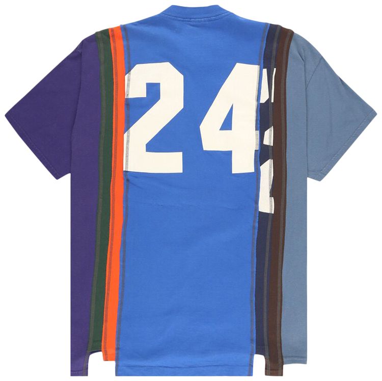 Needles College 7 Cuts Wide T Shirt Multicolor